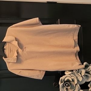 Men's, Size XL, cream polo